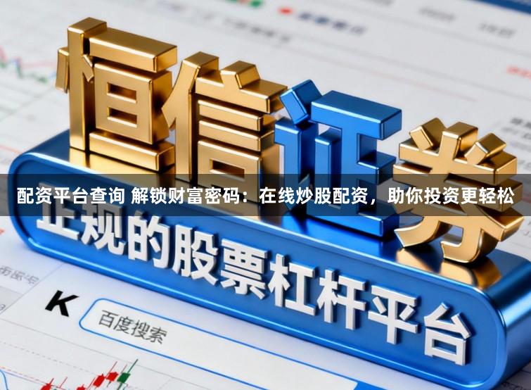 配资平台查询 解锁财富密码：在线炒股配资，助你投资更轻松